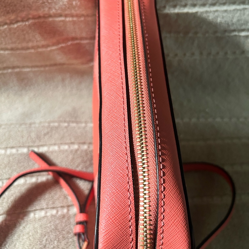 Michael Kors Pink Leather Patchwork Grapefruit Cr… - image 7